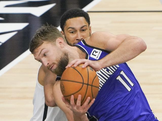 （体育）篮球——NBA常规赛：篮网胜国王-7.jpg